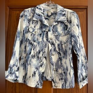 Christopher and banks women’s blazer jacket